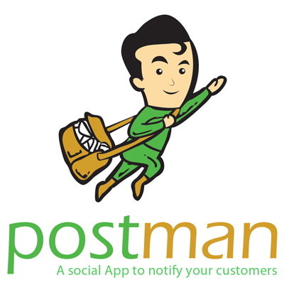 PostMan - A social App to notify your customers